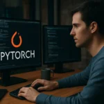 output1 PyTorch is an open-source deep learning framework offering dynamic computation graphs, easy-to-use tensor operations, GPU acceleration, and tools for rapid model building, training, and deployment in research and production.